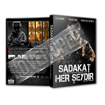 Sadakat Her Şeydir - The Last Runway - 2018 Türkçe dvd cover Tasarımı